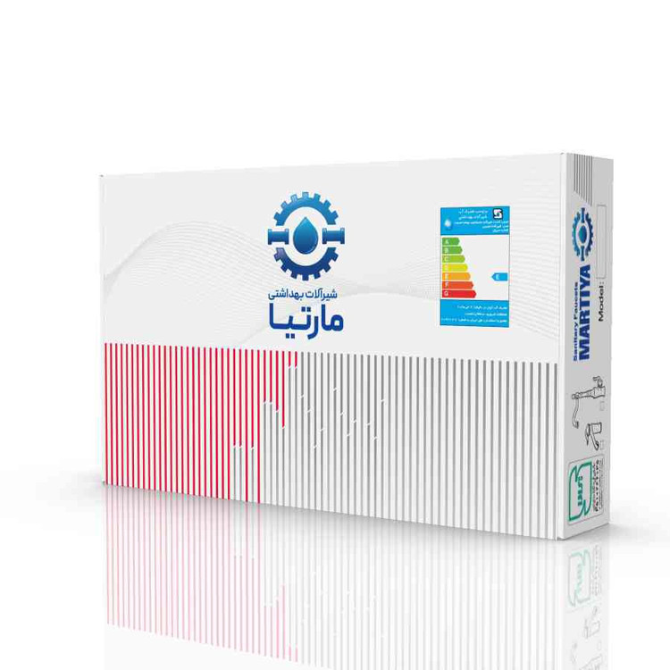 ست شیر آلات بهداشتی مارتیا مدل لیکادو مجموعه 5 عددی